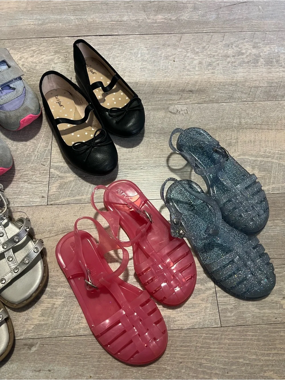 Bundle of Girls Size 12C Shoes and Sandals